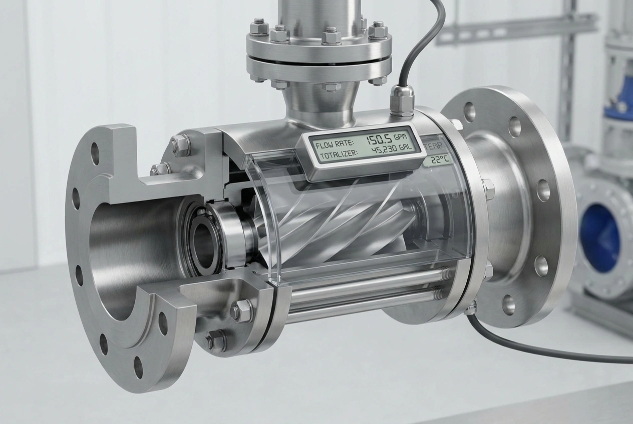 เลือก flow meter